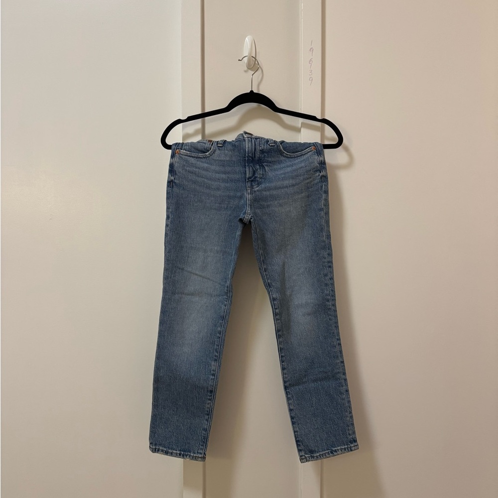 Madewell Women's Straight Leg Blue Jeans